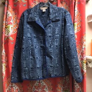 Cowboy Boots Denim Jacket